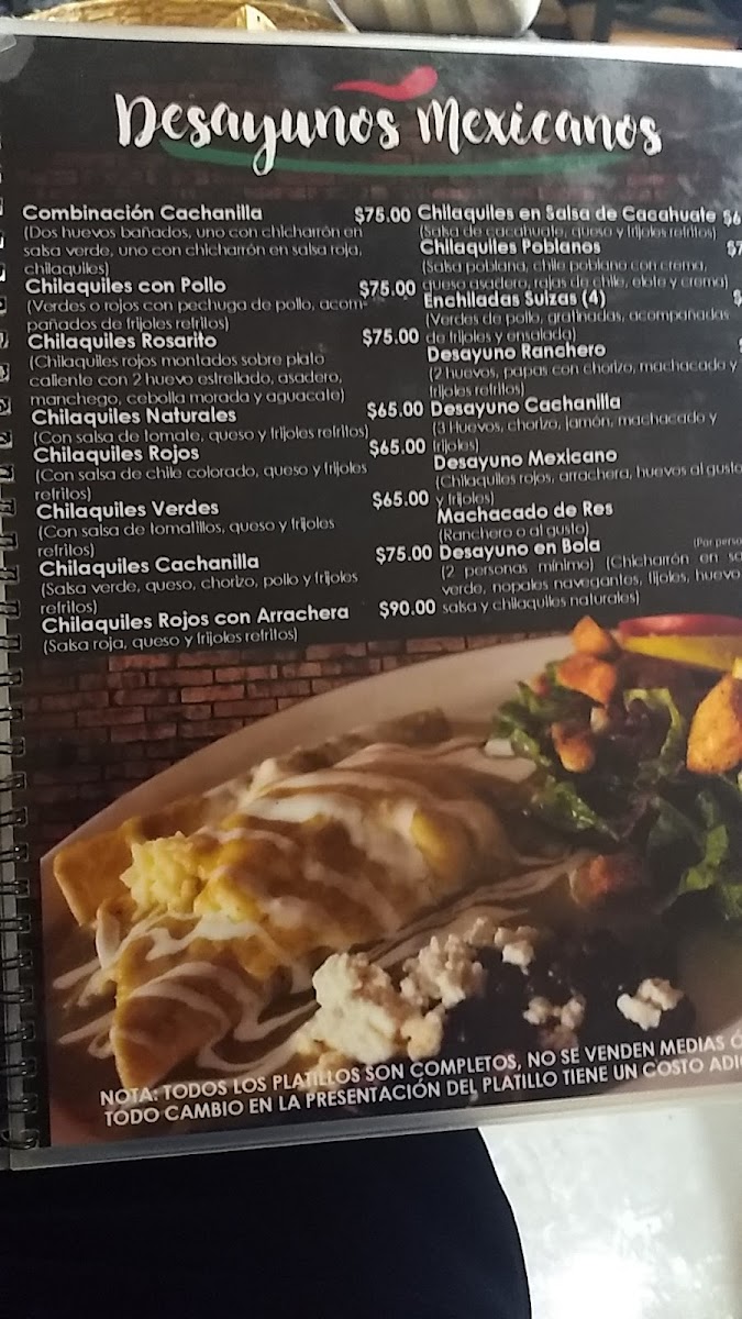 Rincon del Chef Menu - Image 2